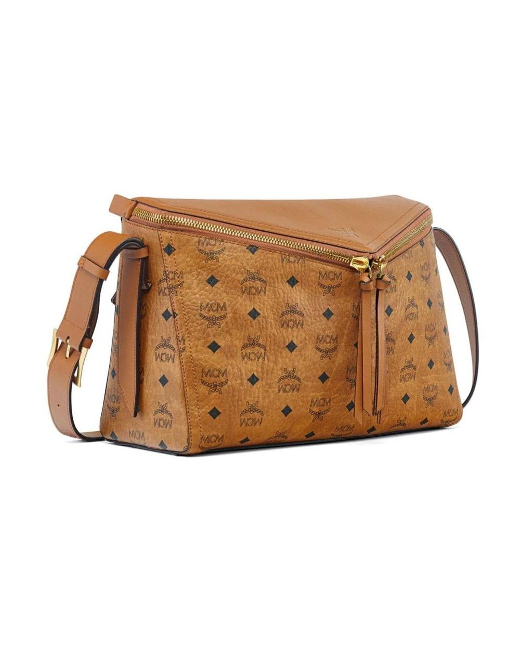 MCM Brown Shoulder Bags