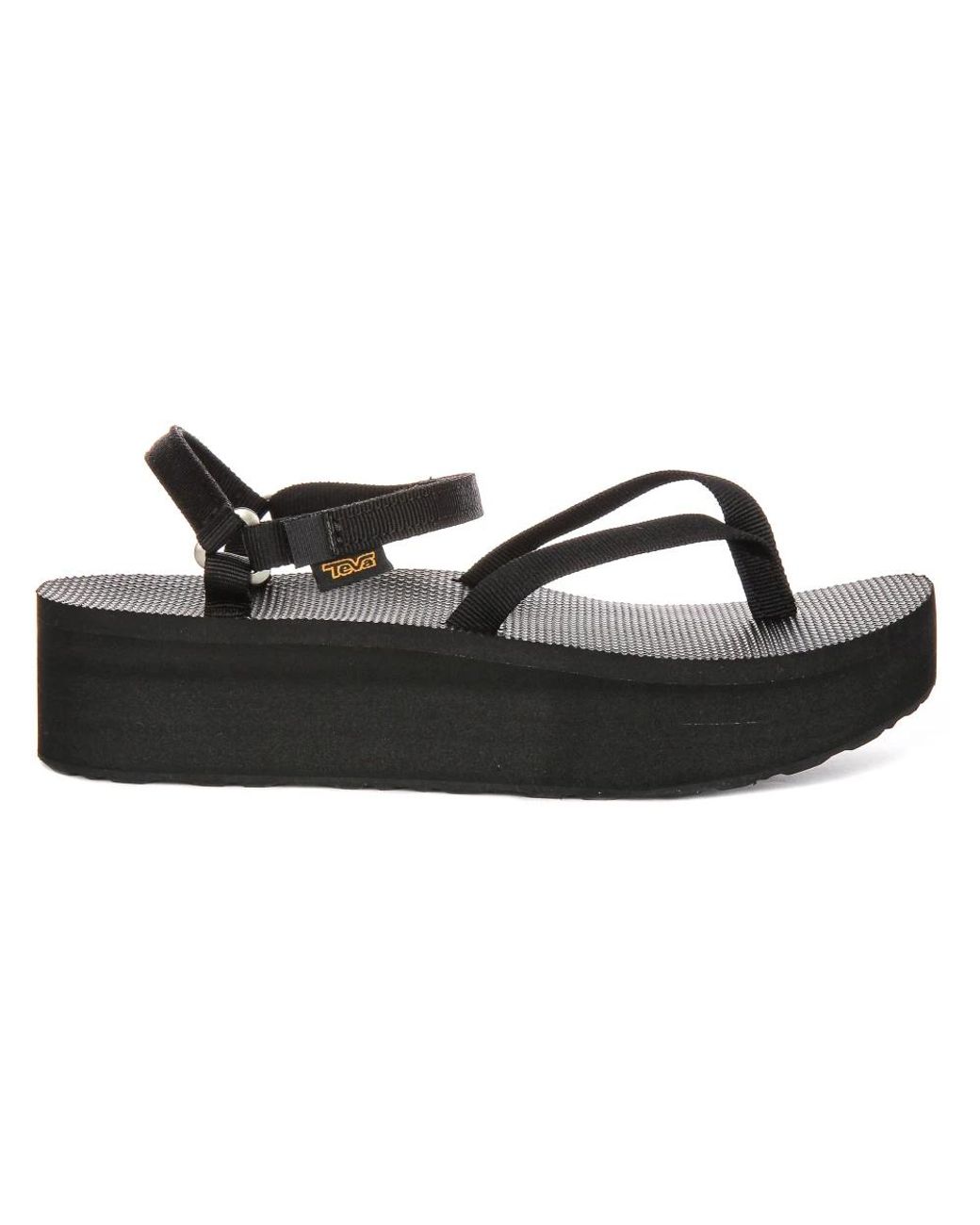 Teva Black Wedges
