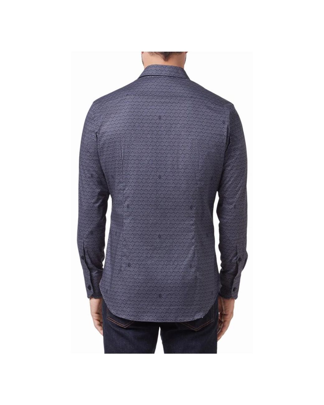 Casual Shirts Billionaire de hombre de color Blue