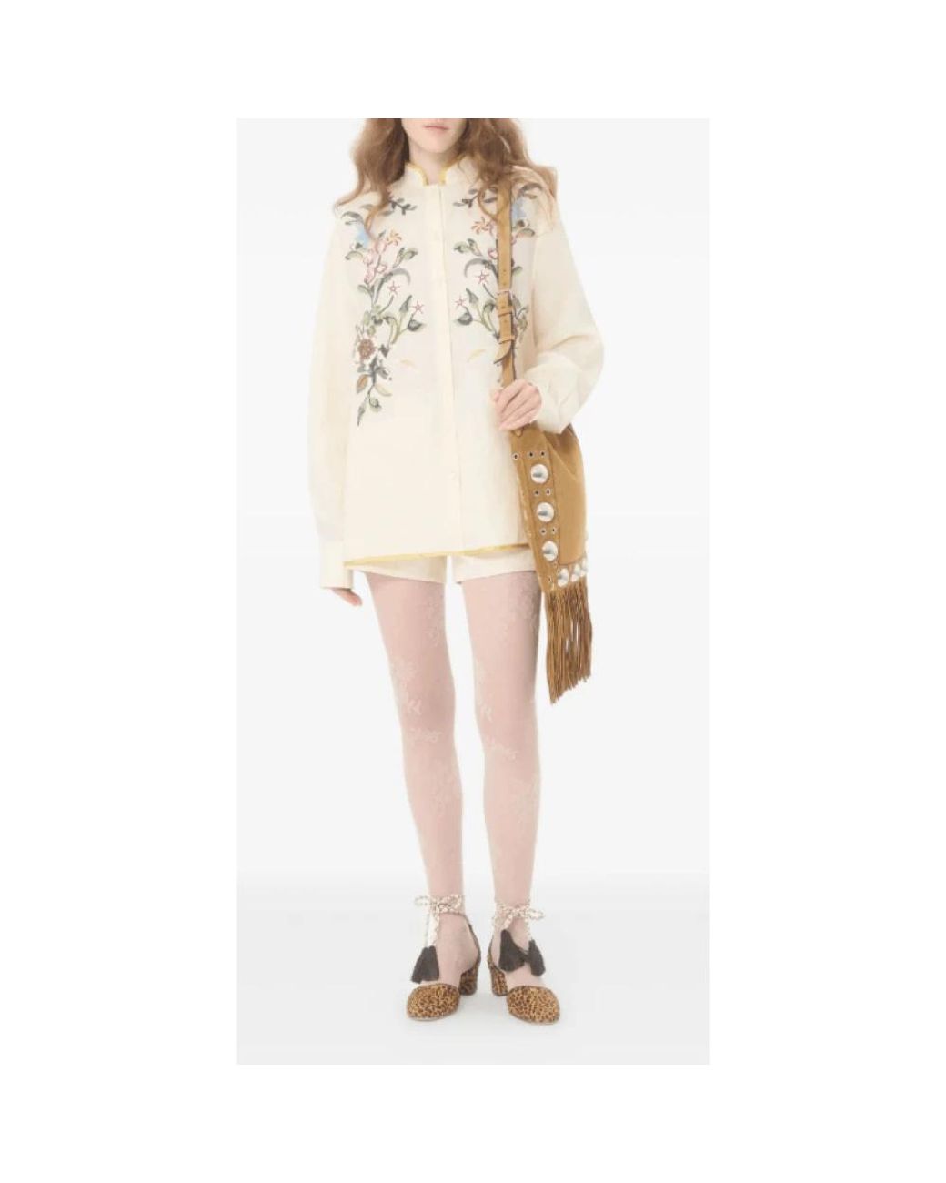 Valentino Natural Denim Shorts