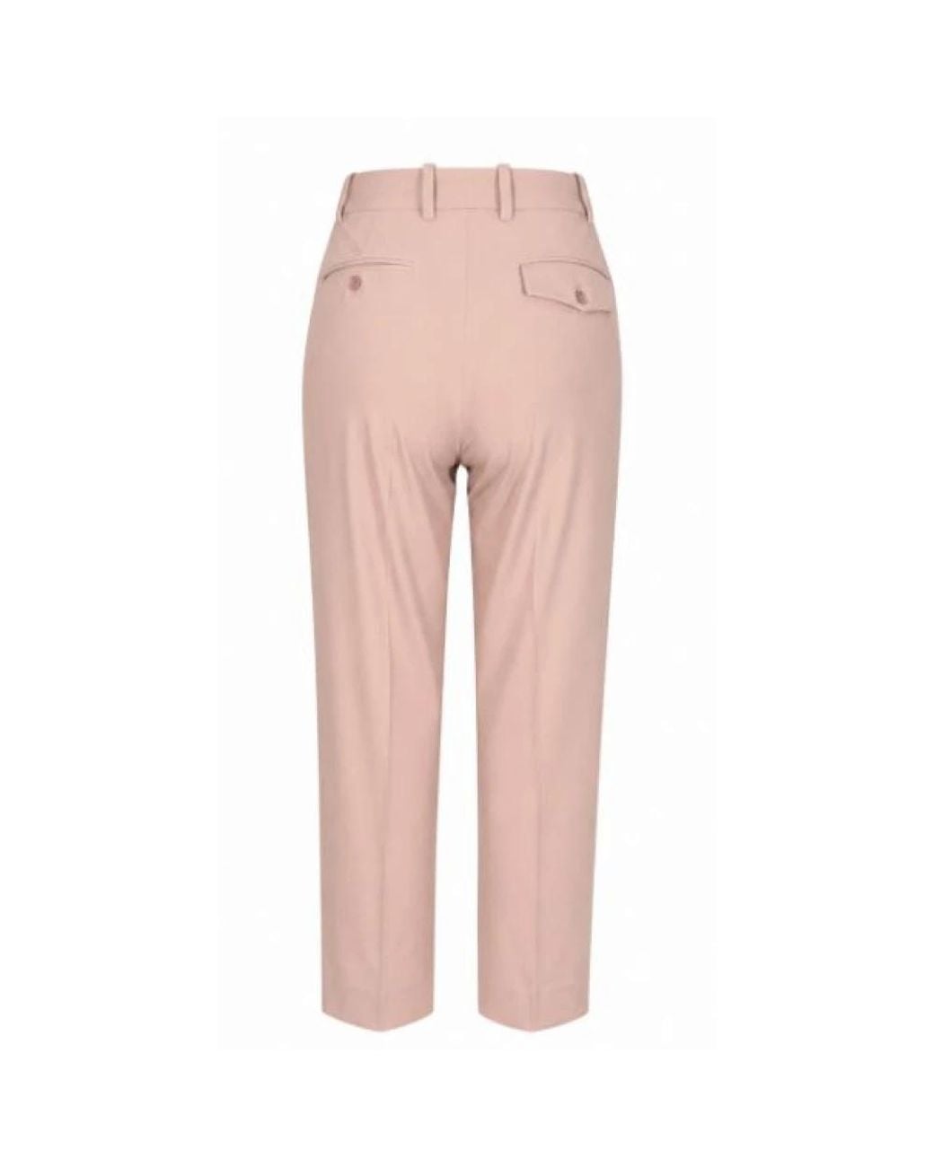 Circolo 1901 Pink Tapered Trousers