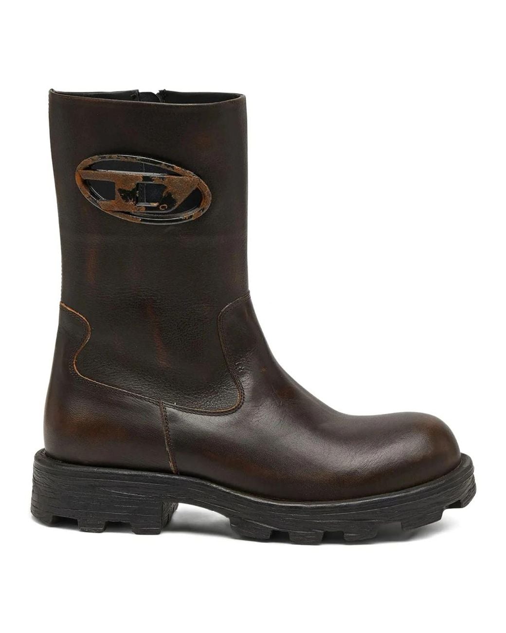 DIESEL Black High Boots