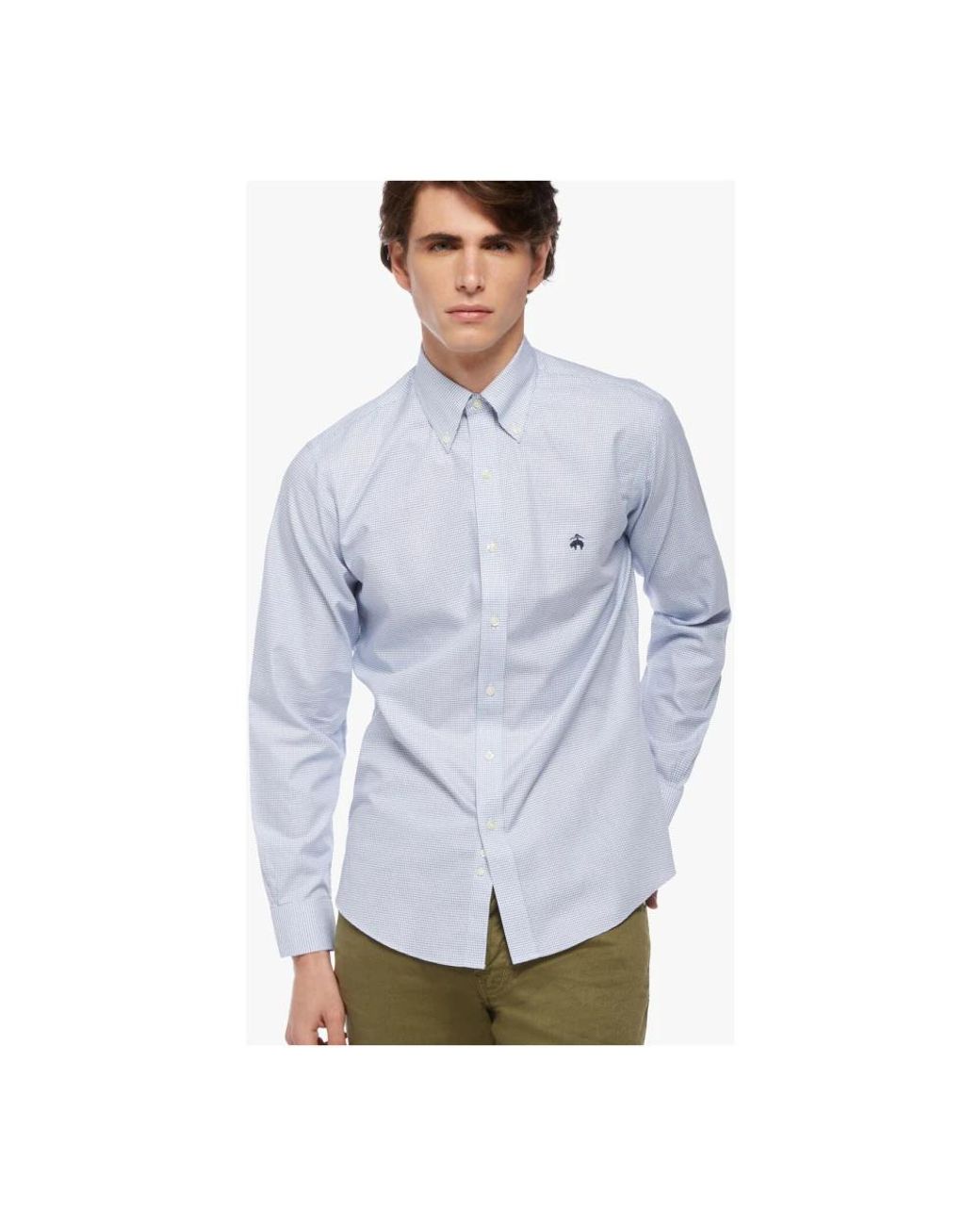 Brooks Brothers Blue Formal Shirts for men
