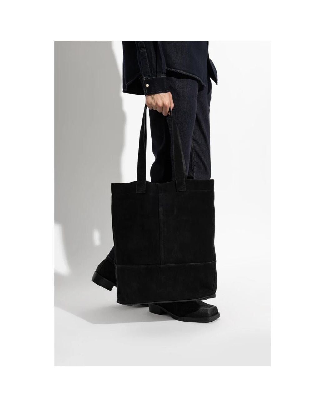 Tote Bags di AllSaints in Black da Uomo