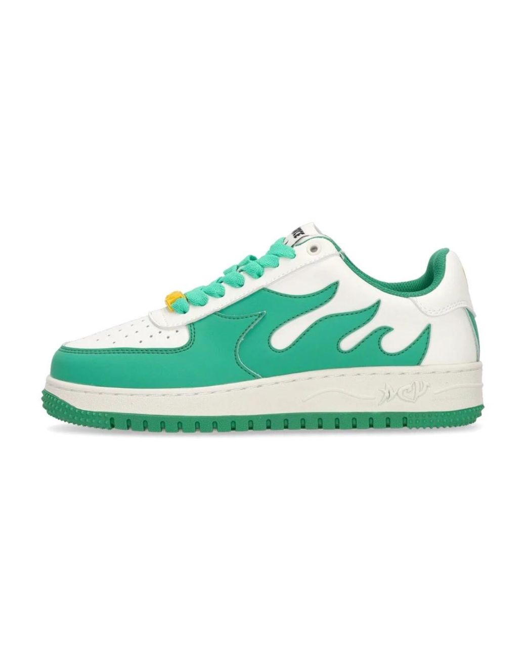 Acupuncture Green Sneakers for men