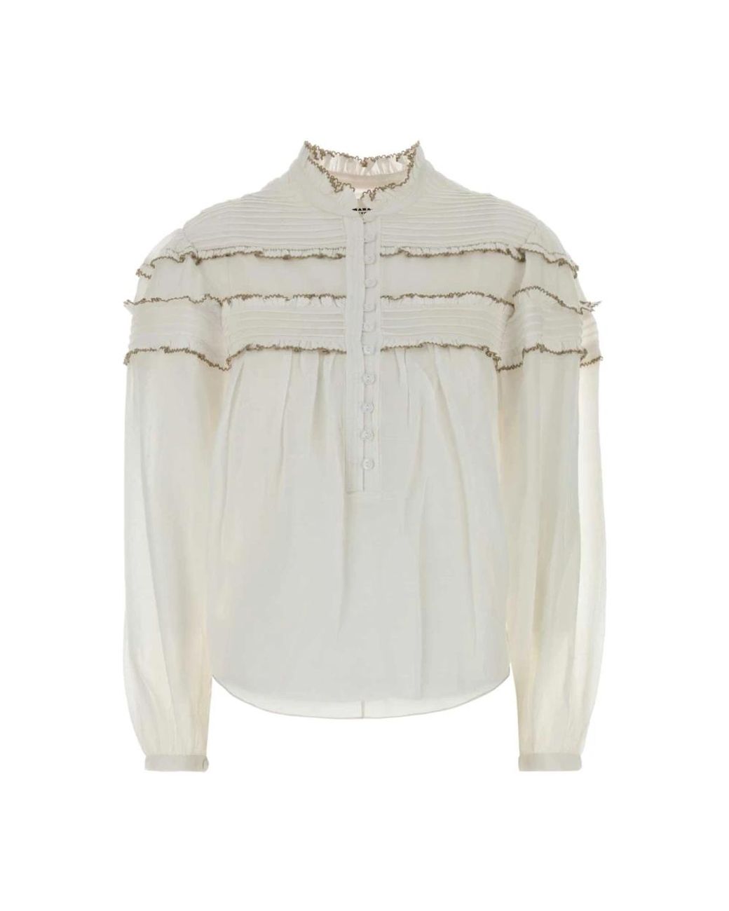 Isabel Marant White Doane Bluse