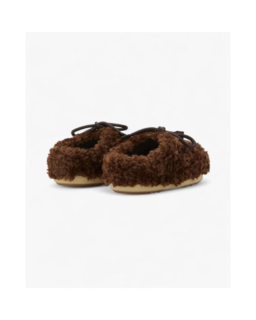 Slippers di Moon Boot in Brown