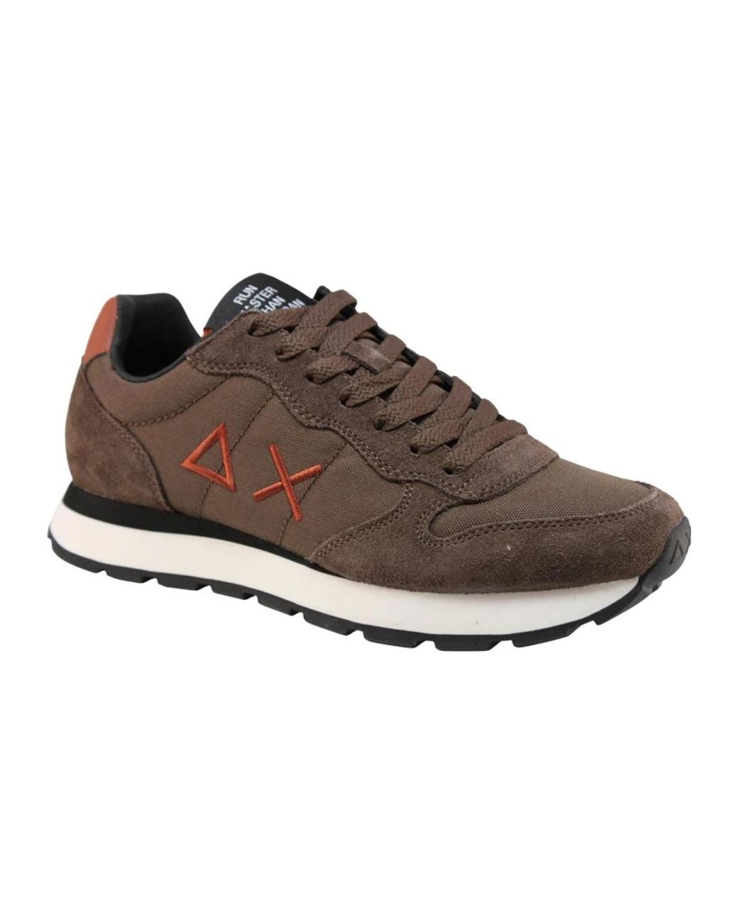 Sun 68 Brown Sneakers for men