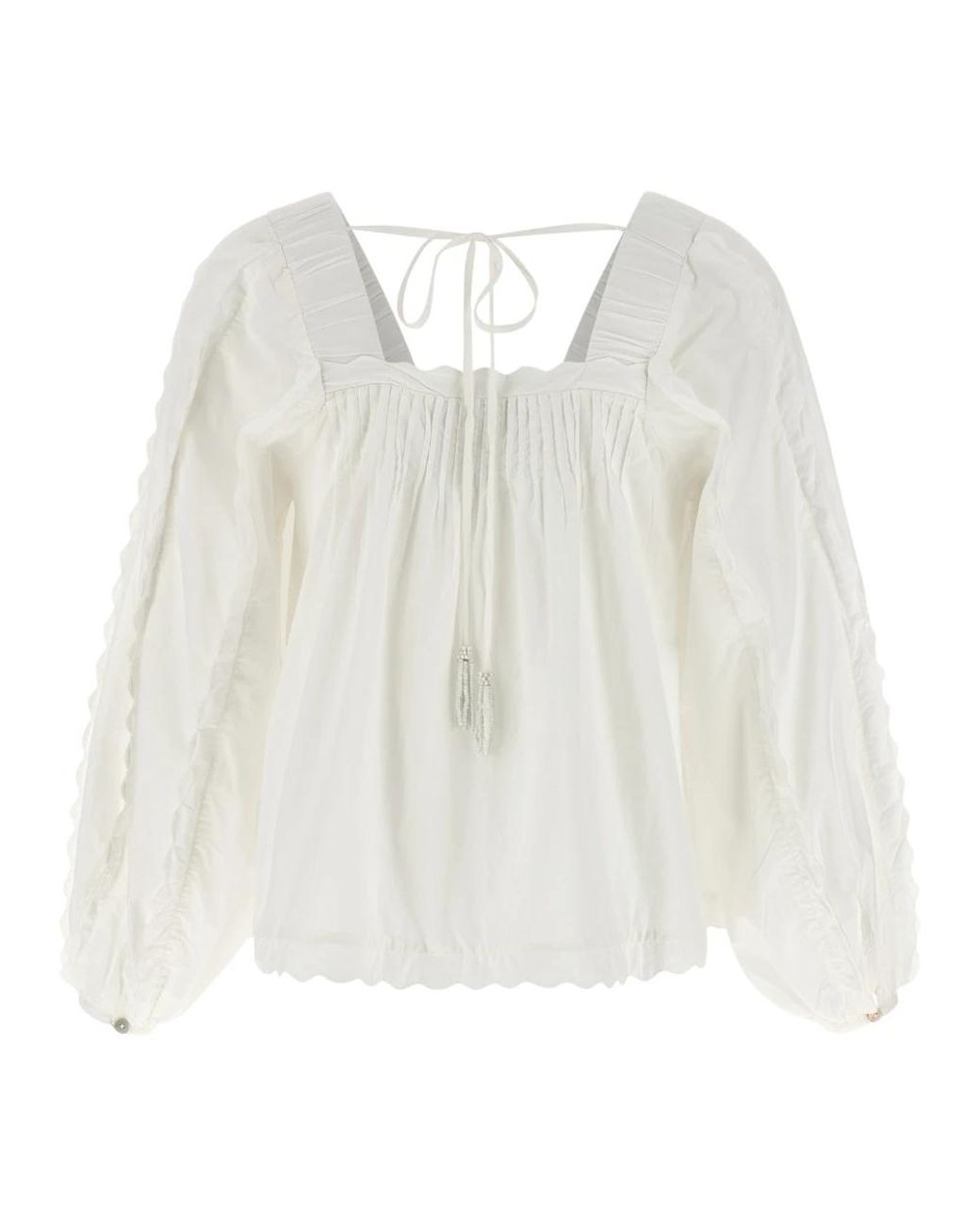 Farm Rio White Blouses