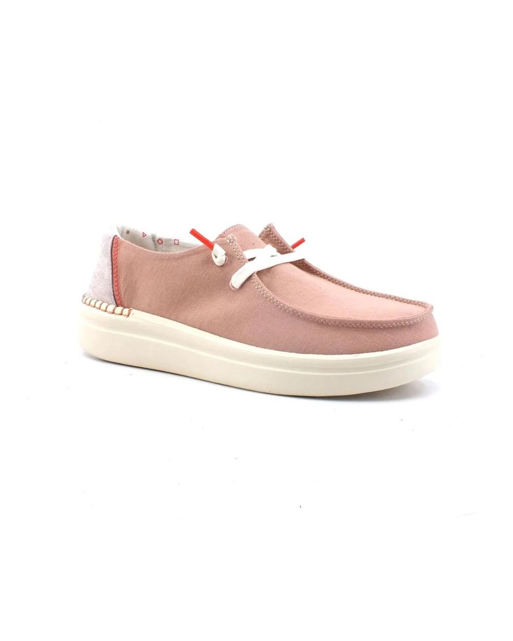 HeyDude Pink Laced Shoes