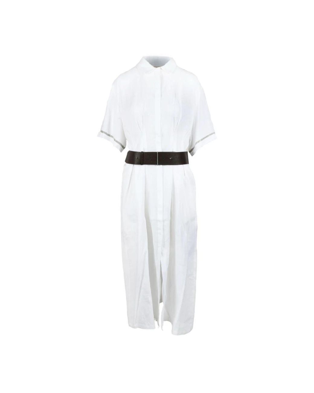 Fabiana Filippi White Shirt Dresses