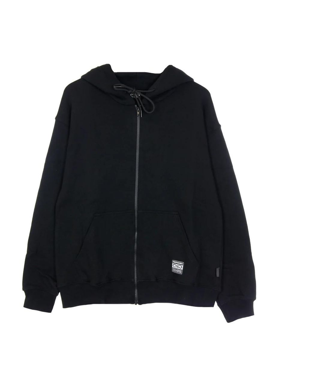 Propaganda Black Zip-Throughs for men