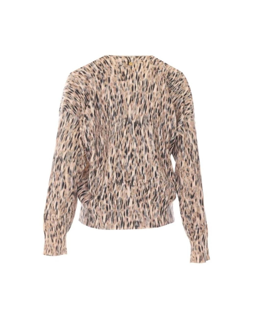 Liu Jo Natural V-Neck Knitwear