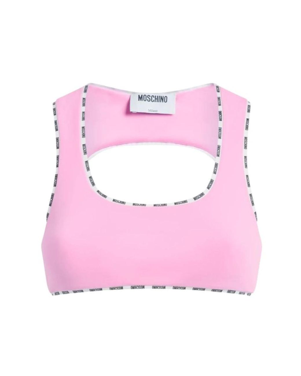 Moschino Lycra Top in het Pink