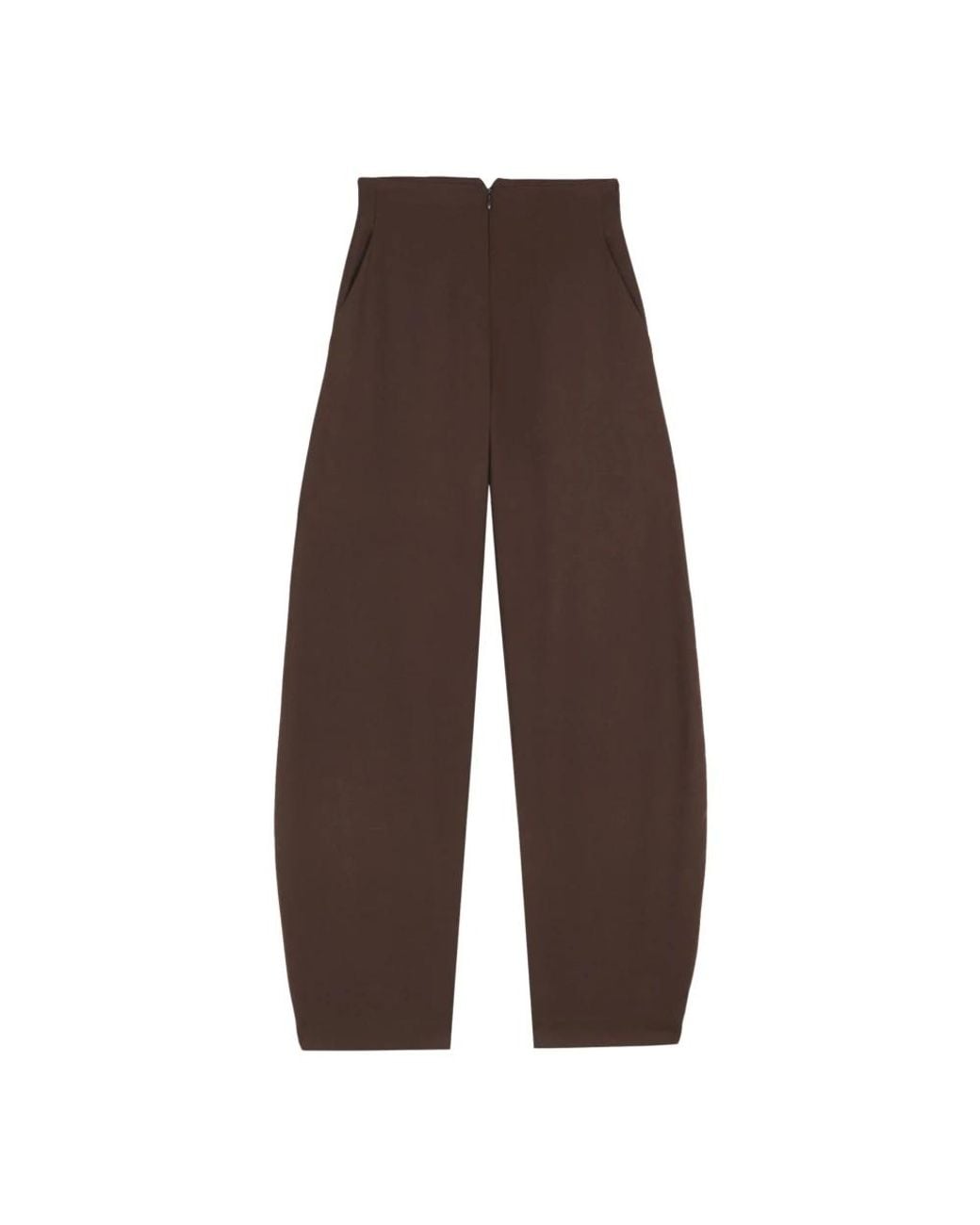 Cortana Brown Tapered Trousers