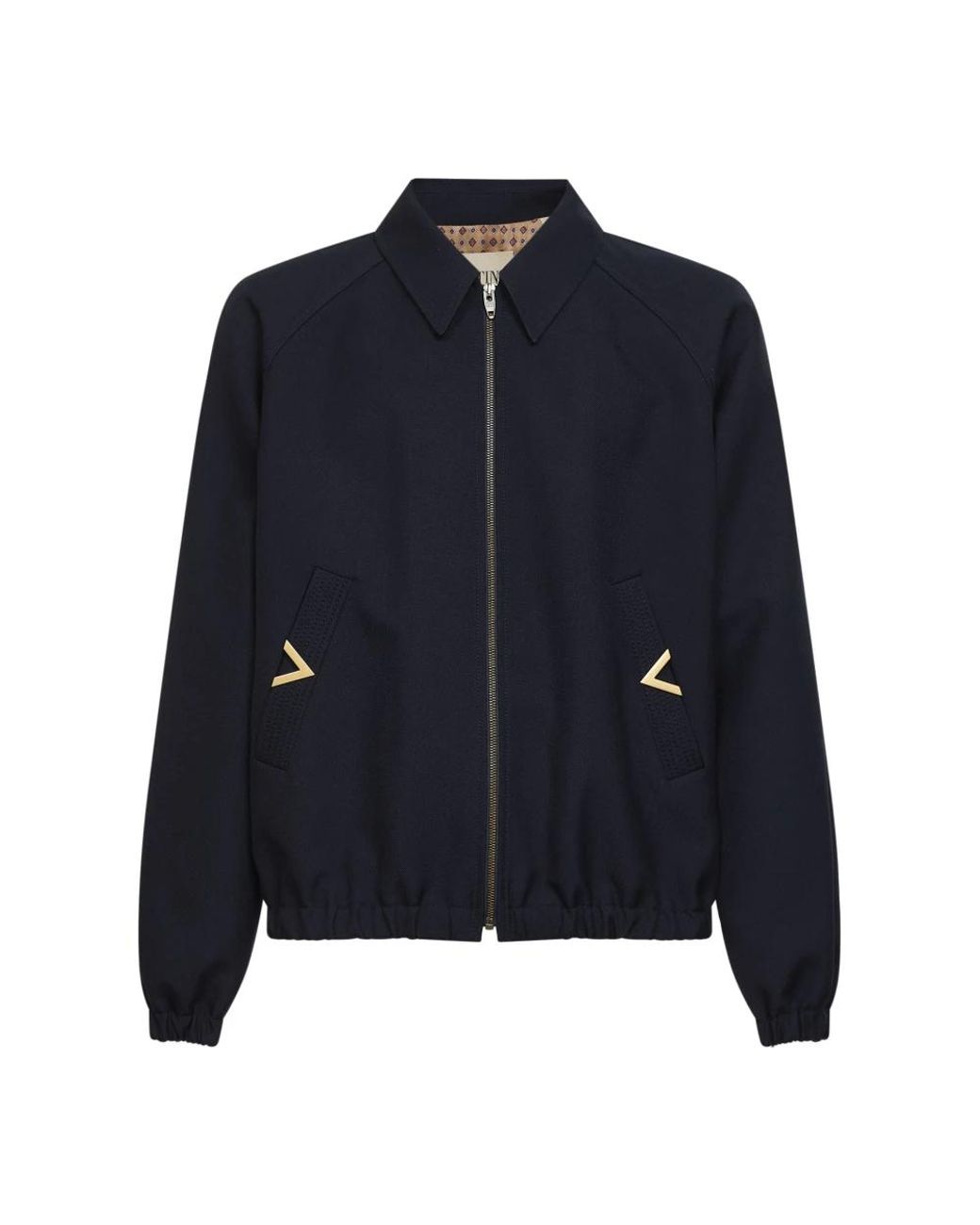 Valentino Blue Light Jackets for men