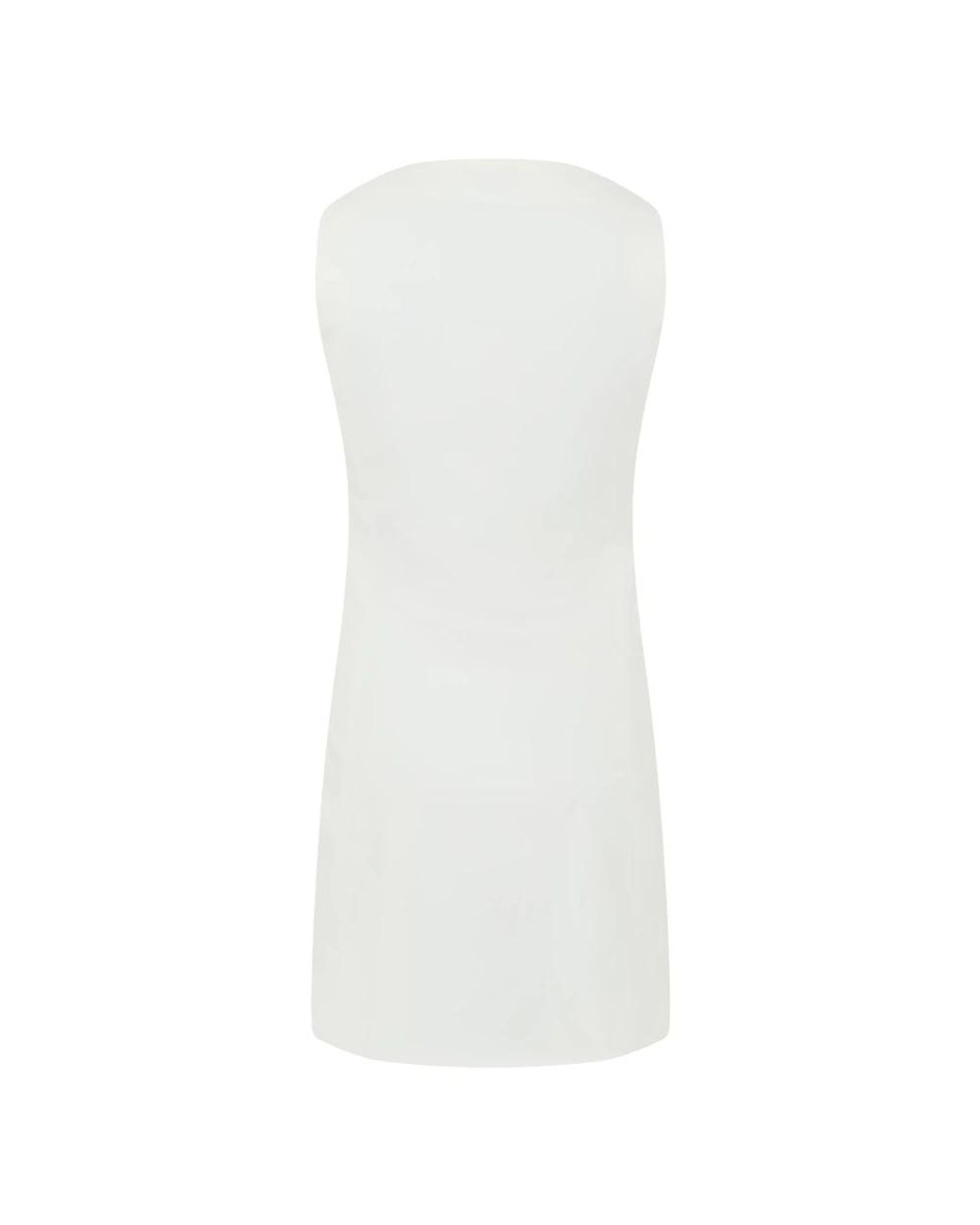 Coperni White Short Dresses