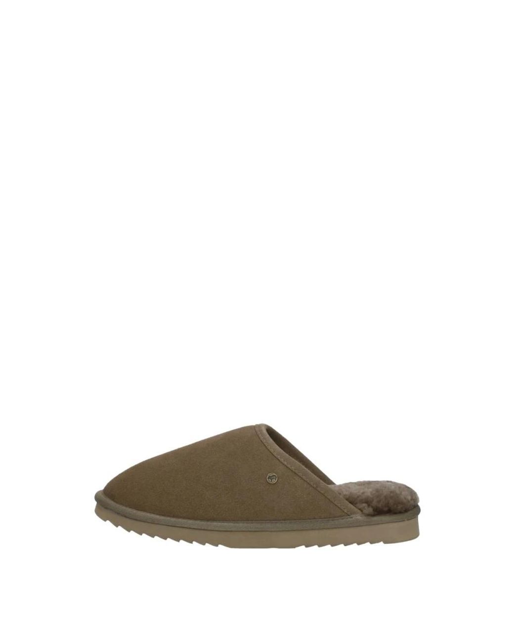 Warmbat Classic Slipper in Brown für Herren