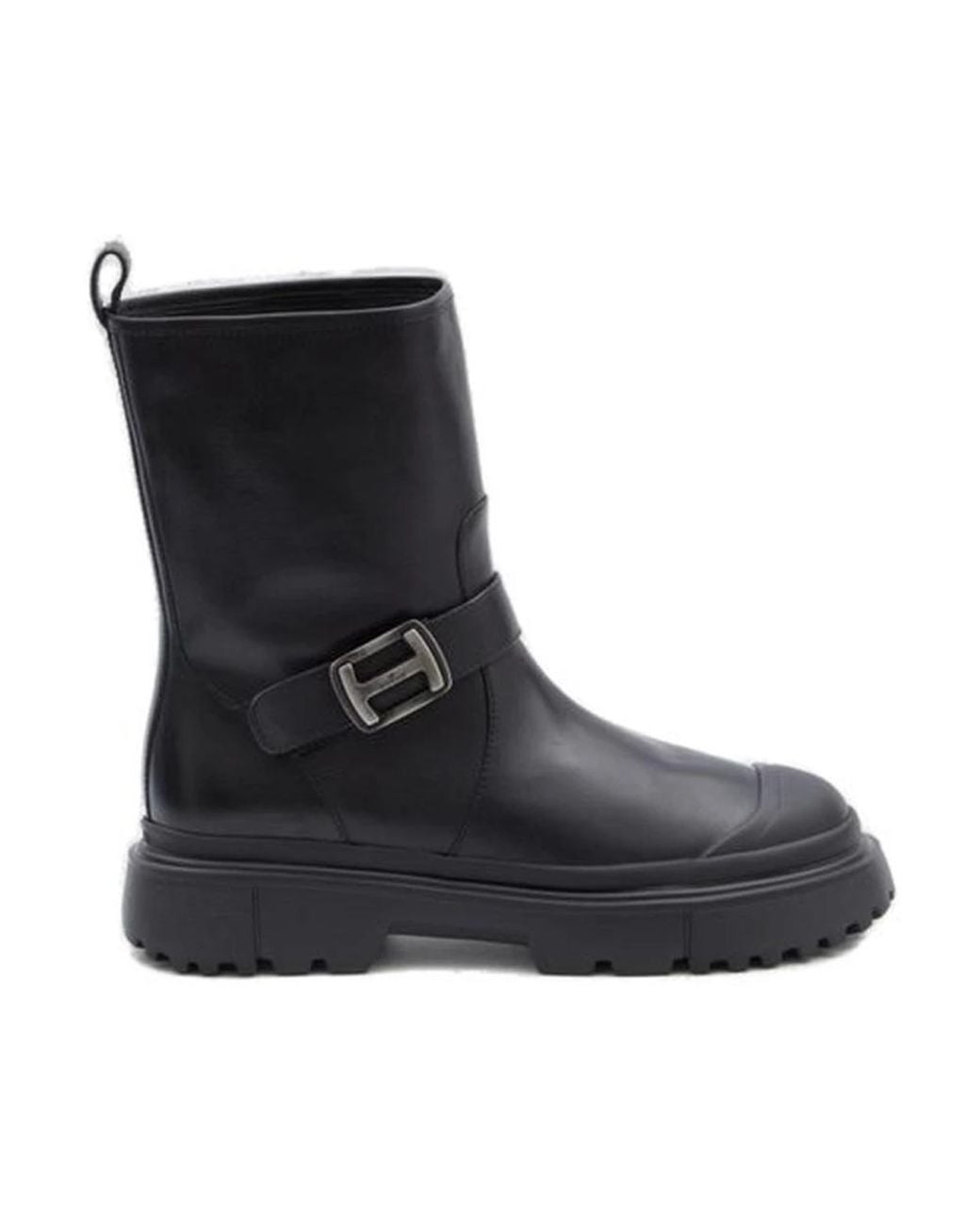 Hogan Black Ankle Boots