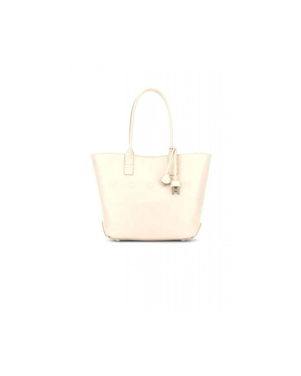 Hogan White Shopping Bags