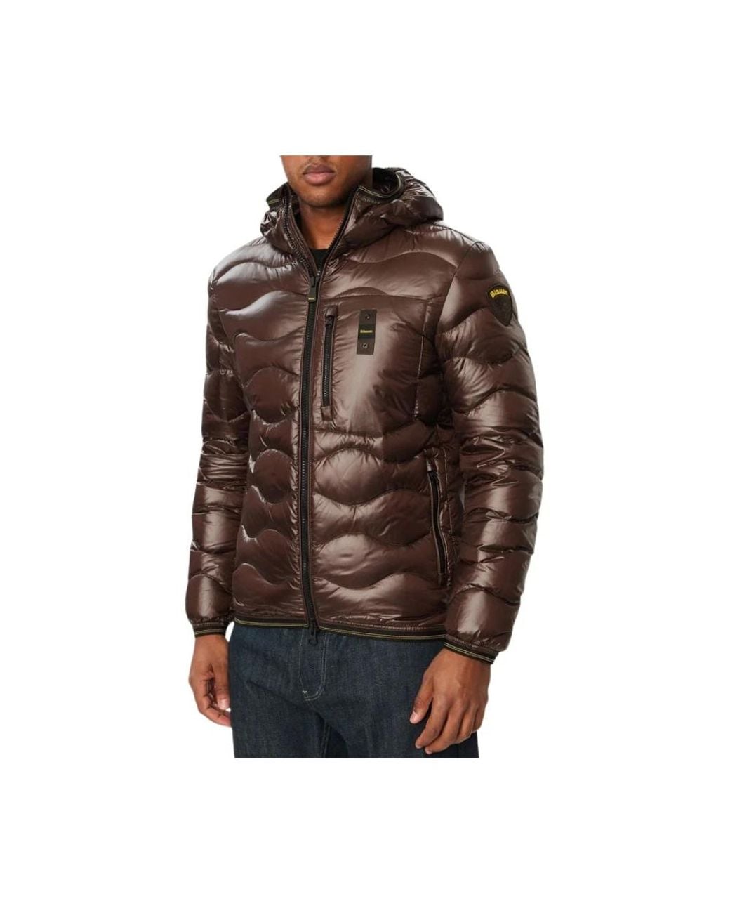 Blauer Jassen ,Bruin ,Wave Puffer Jacket in het Brown voor heren