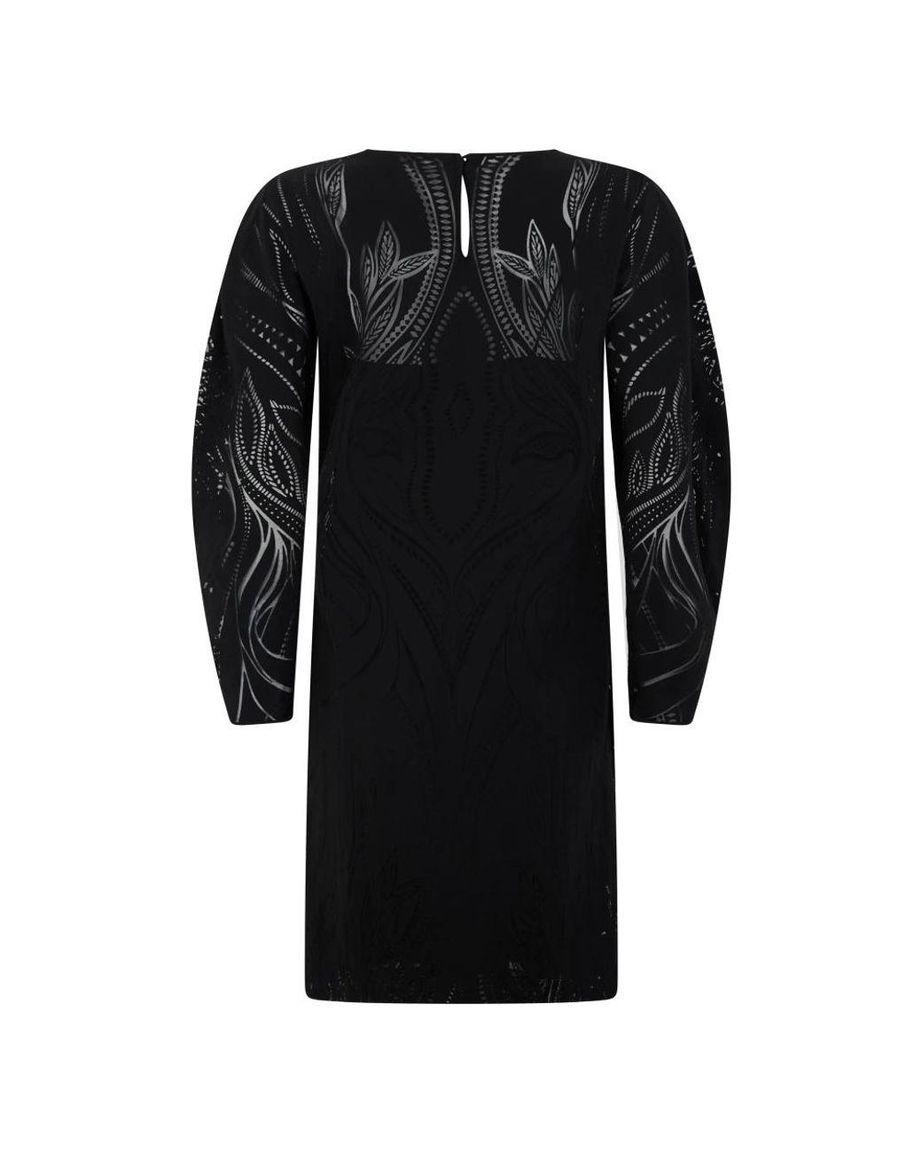 Alberta Ferretti Black Short Dresses