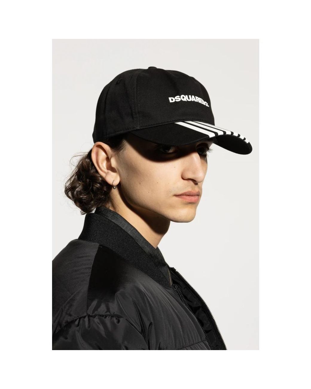 DSquared² Black Hats & Caps for men