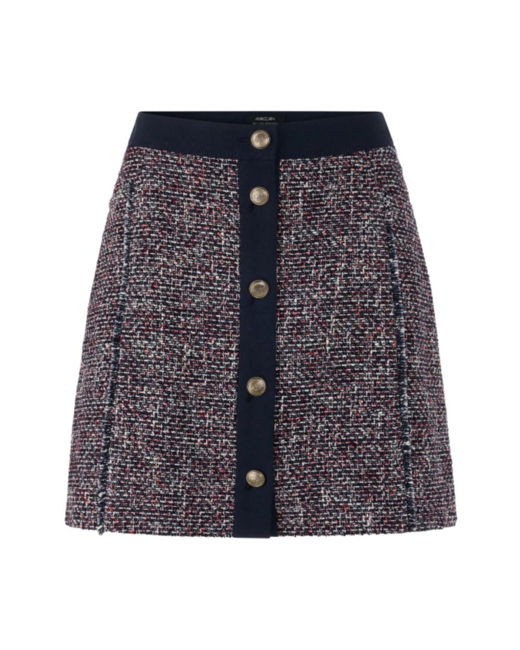 Marc Cain Tweed Minirok in het Blue