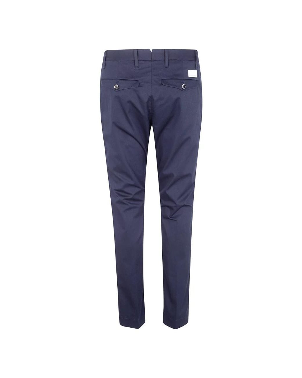 Nine:inthe:morning Blue Slim-Fit Trousers for men