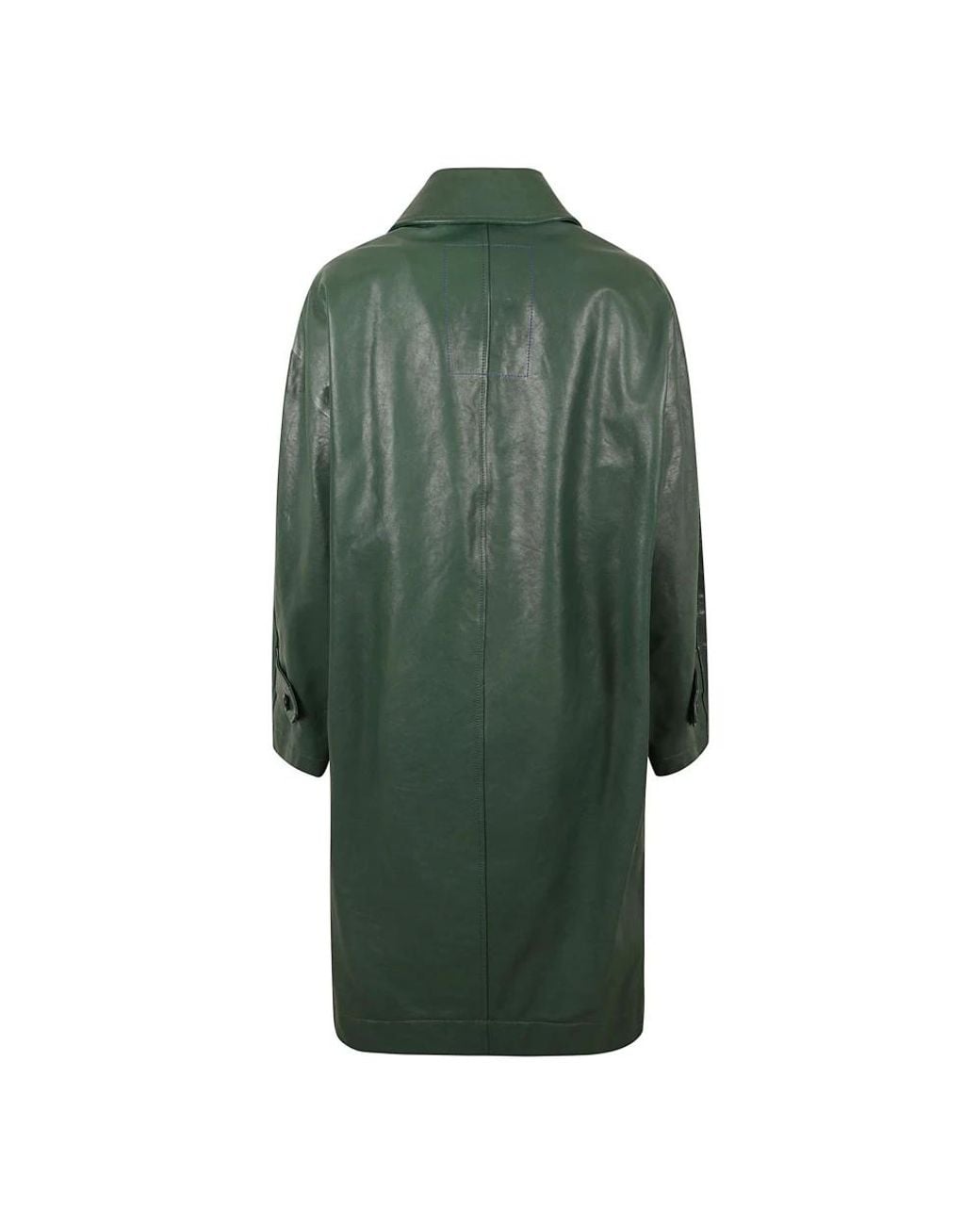 Burberry Green Single-Breasted Coats