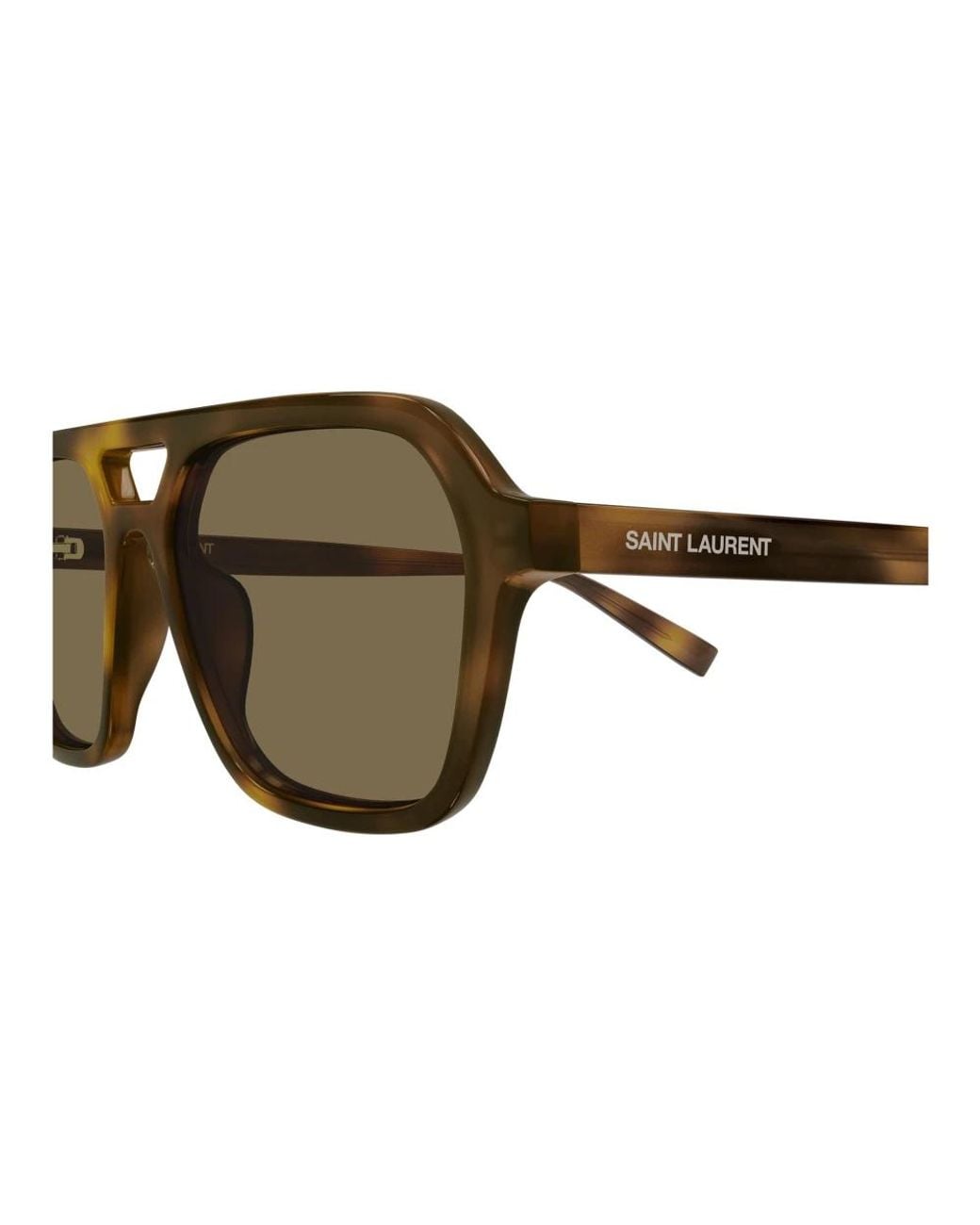 Saint Laurent Brown Sunglasses for men