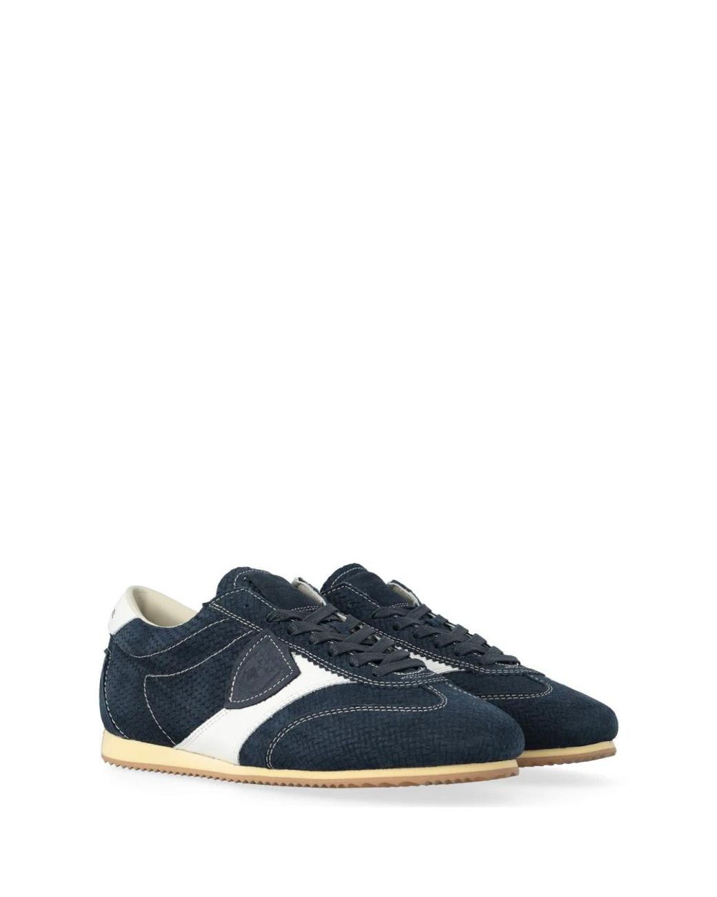 Philippe Model Blue Sneakers for men