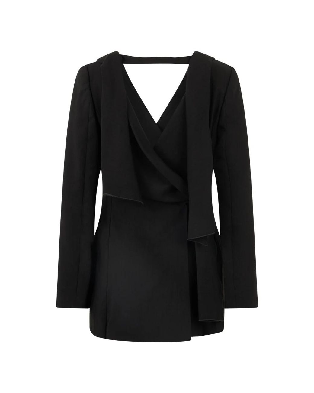 Alberta Ferretti Black Blazers