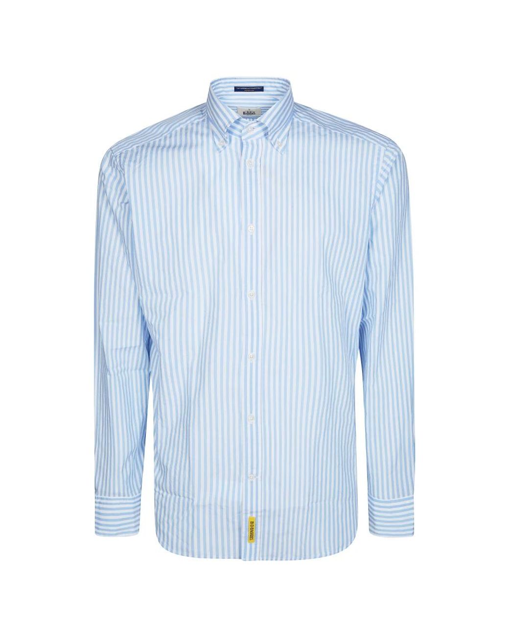 B.D. Baggies Camicia Pari Pari in het Blue voor heren