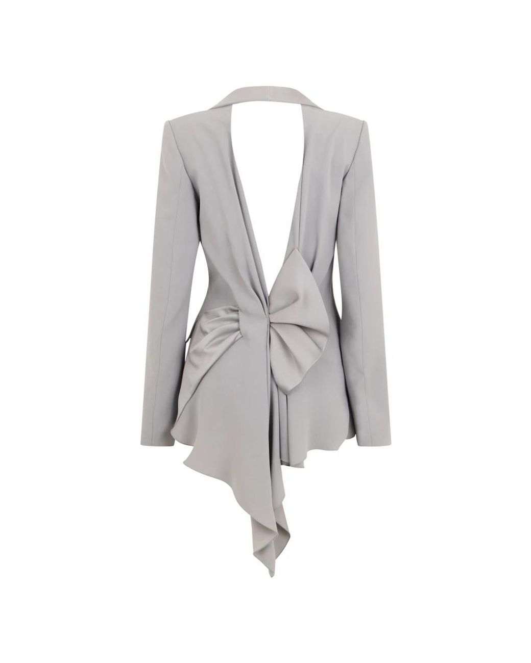 Alberta Ferretti Gray Blazers