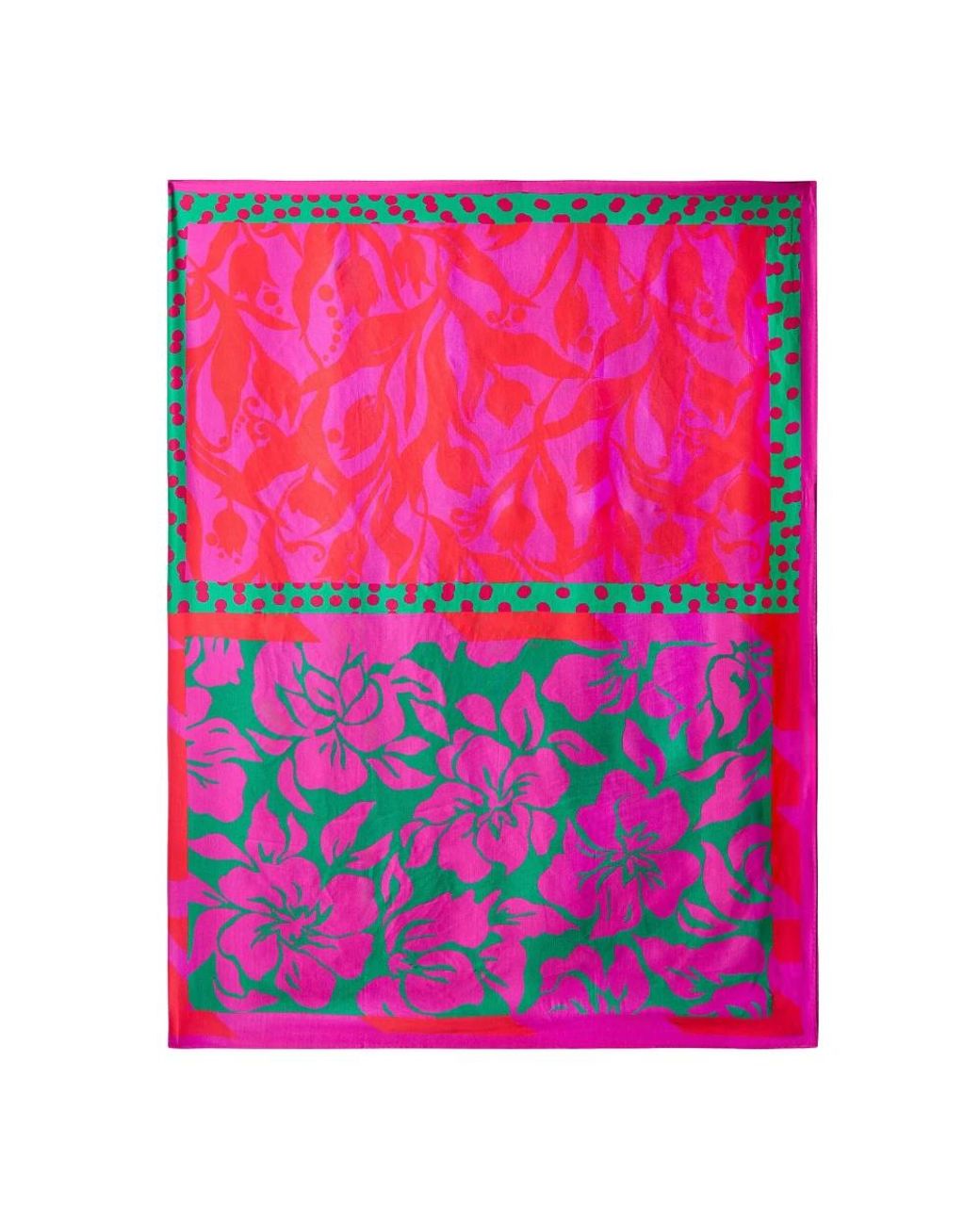Dries Van Noten Pink Flara Schal