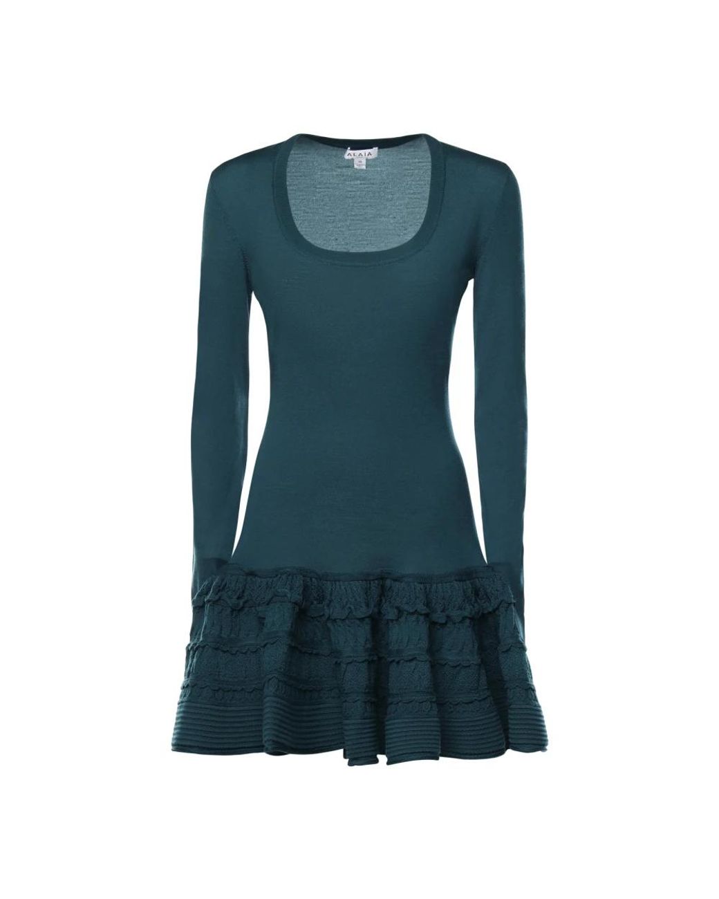 Alaïa Blue Short Dresses