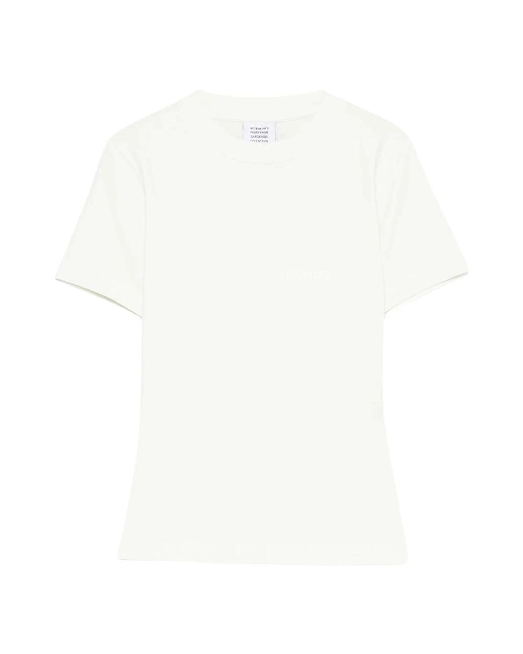 Vetements White T-Shirts