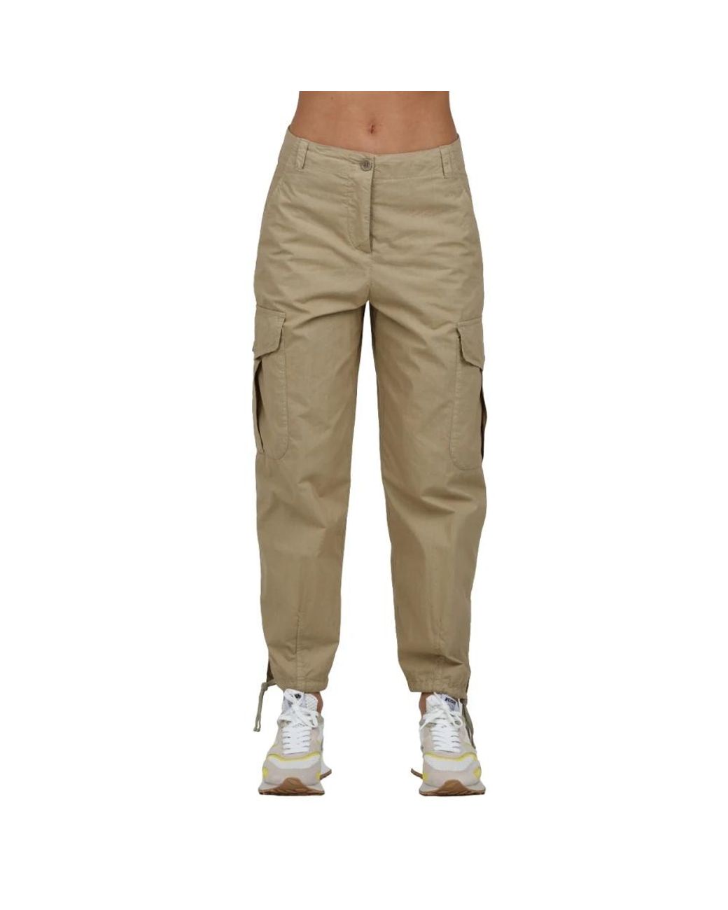 Aspesi Cargo Katoenen Broek in het Natural