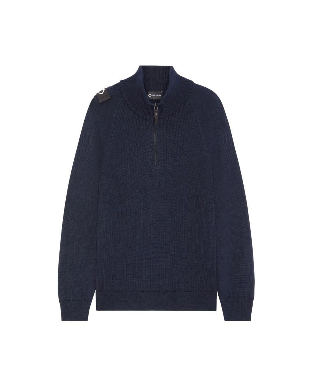Turtlenecks Ma Strum de hombre de color Blue