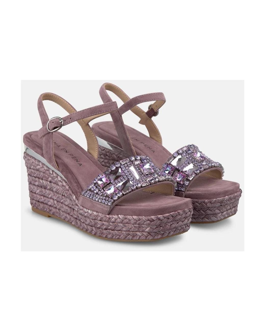 Alma En Pena. Purple Wedges