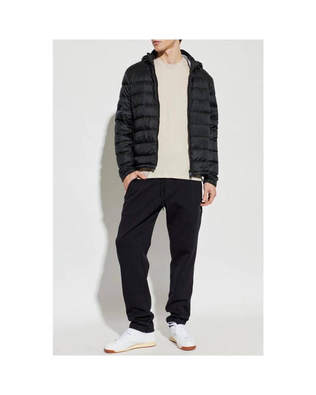 Down Jackets di Paul & Shark in Black da Uomo