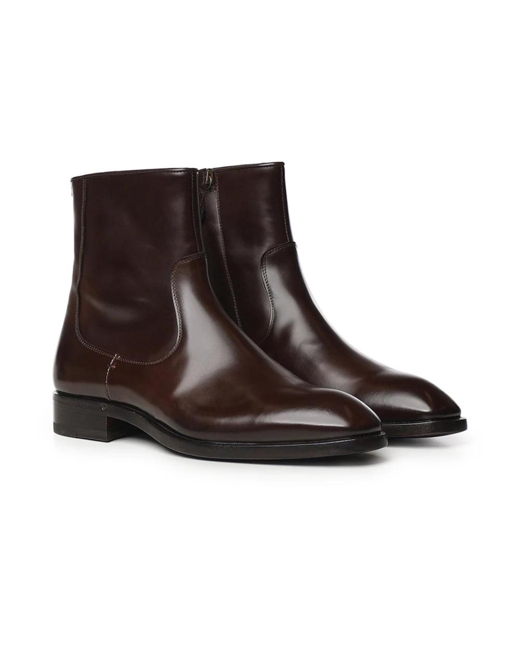 Lardini Brown Ankle Boots for men