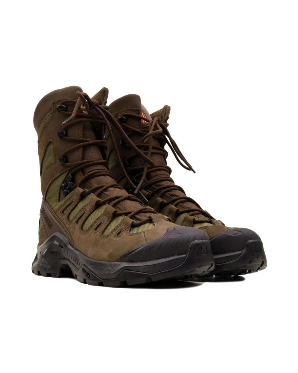 Salomon Brown Lace-Up Boots for men