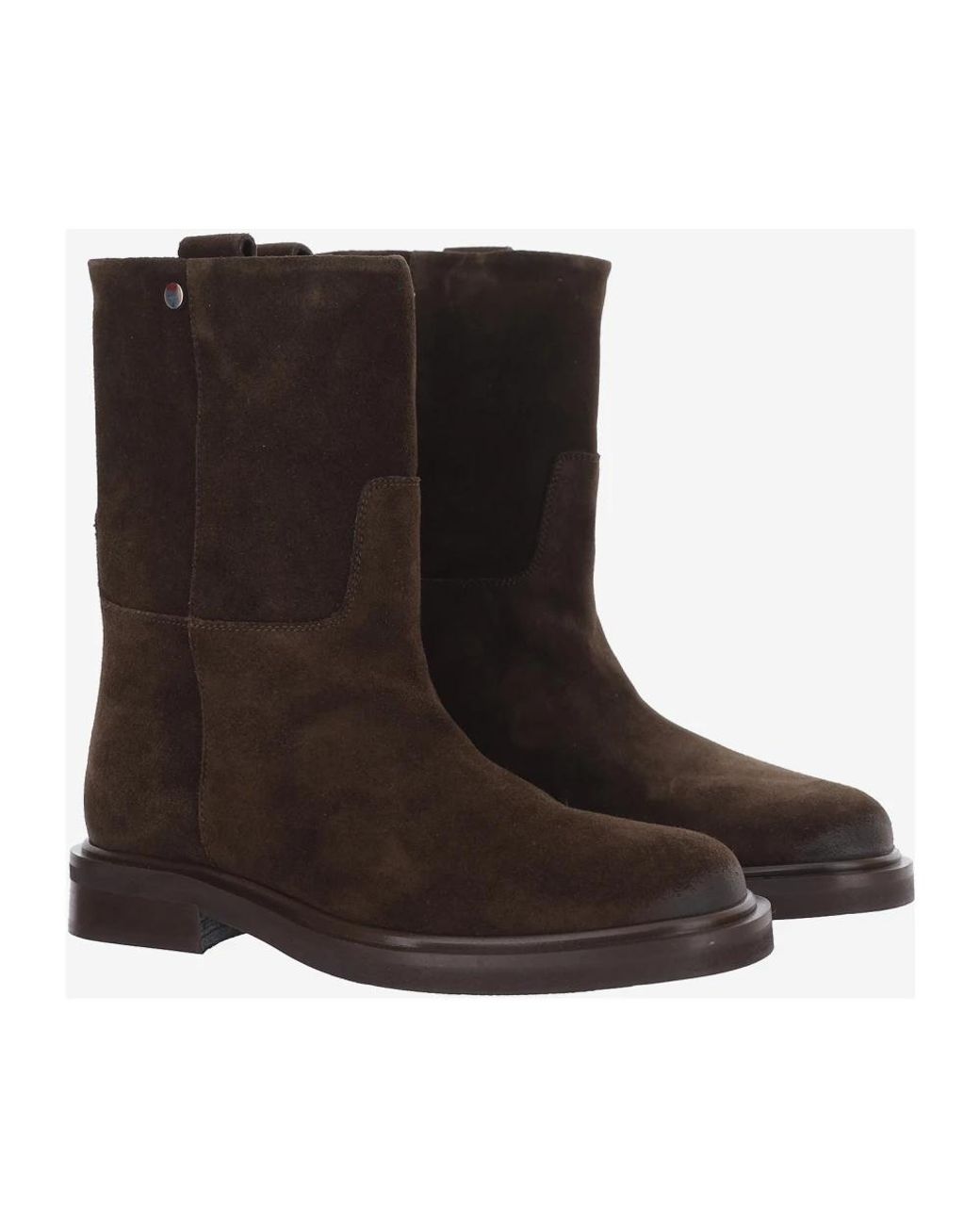 Poeve Brown Ankle Boots