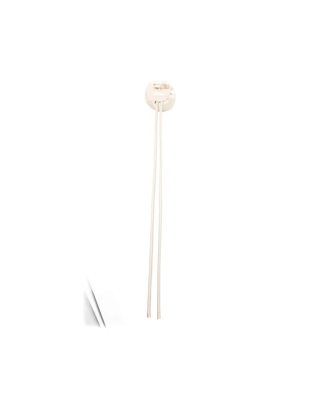Max Mara White Brooches