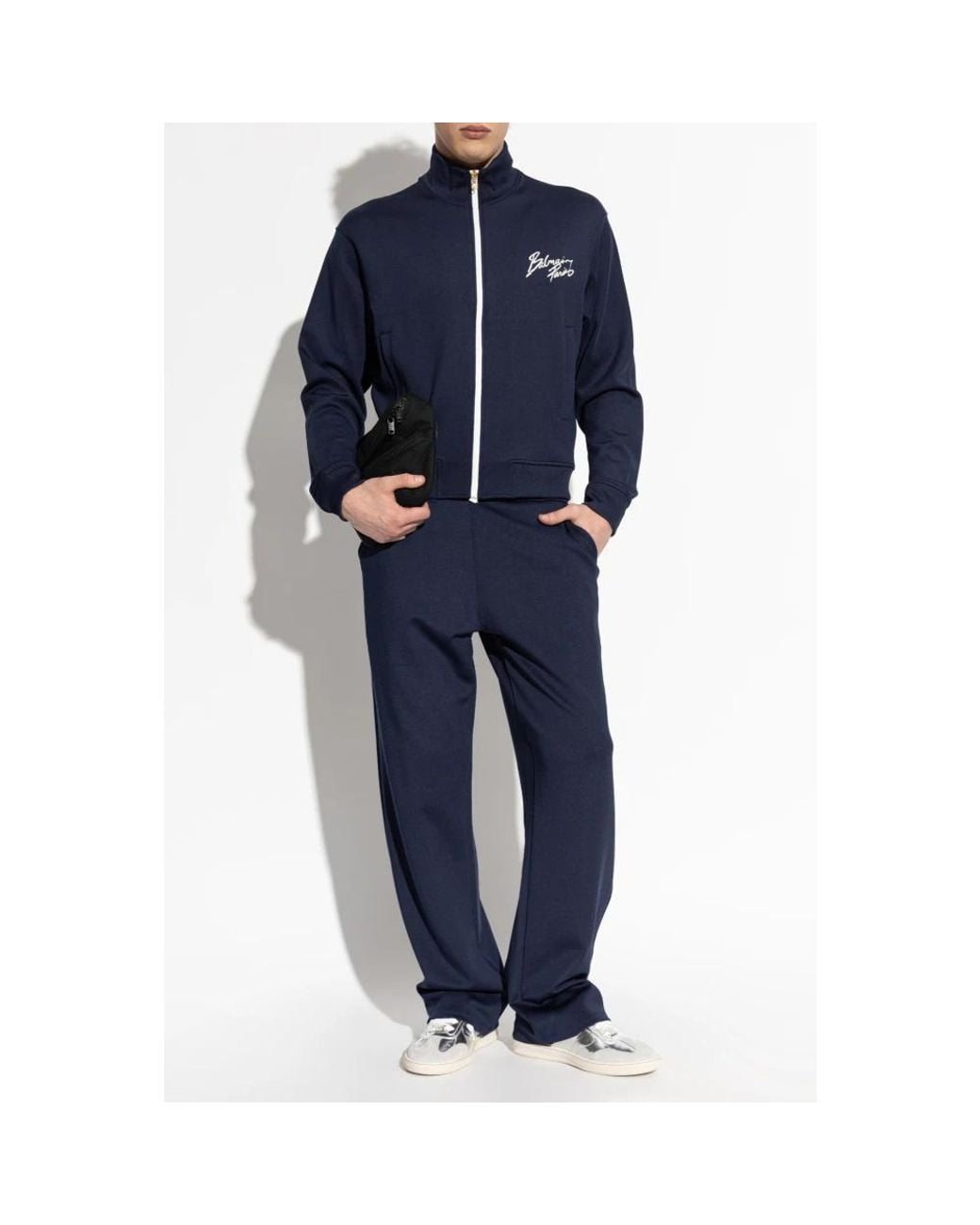 Sweatpants Balmain pour homme en coloris Blue