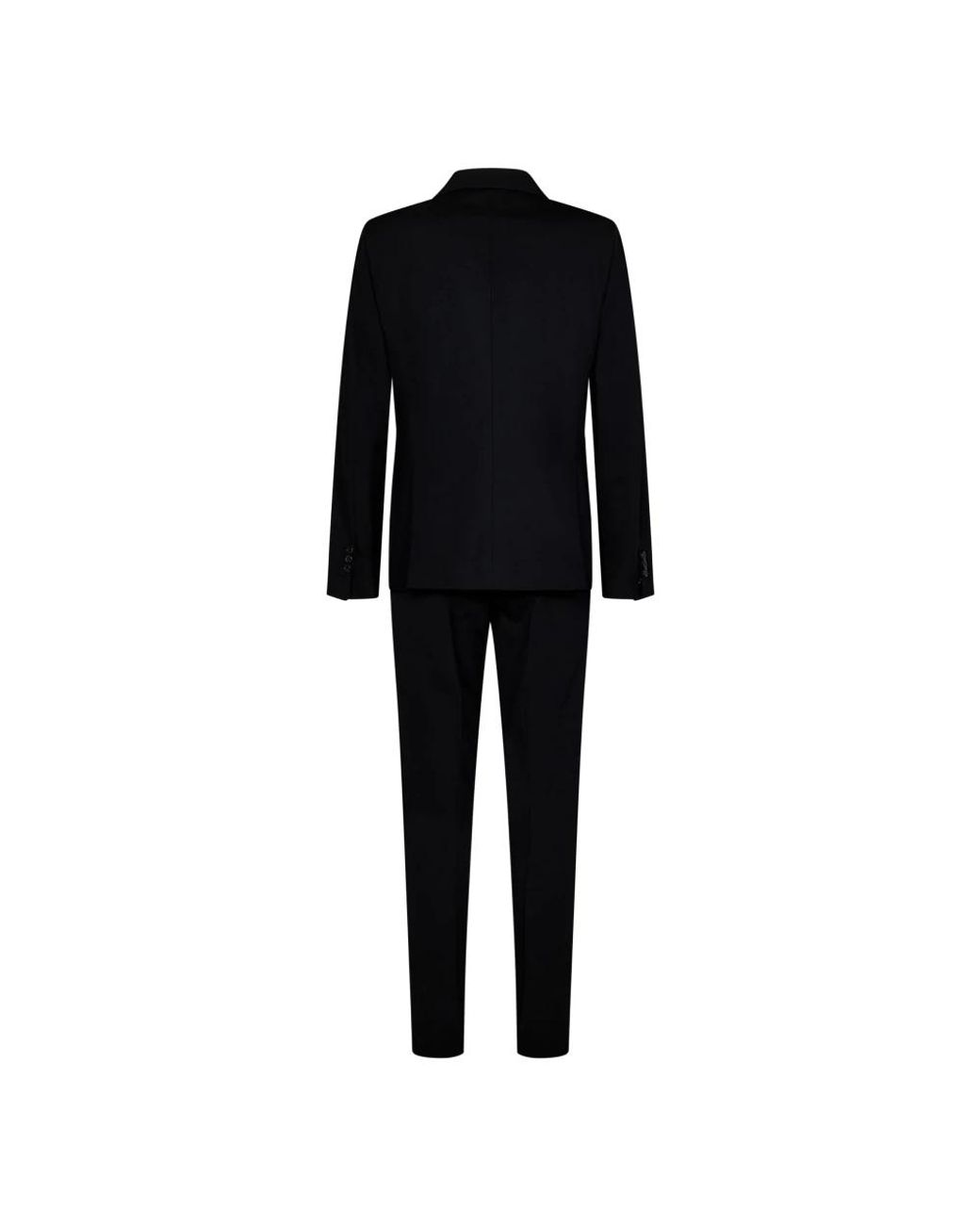 DSquared² Schwarzer einreihiger anzug in Black für Herren