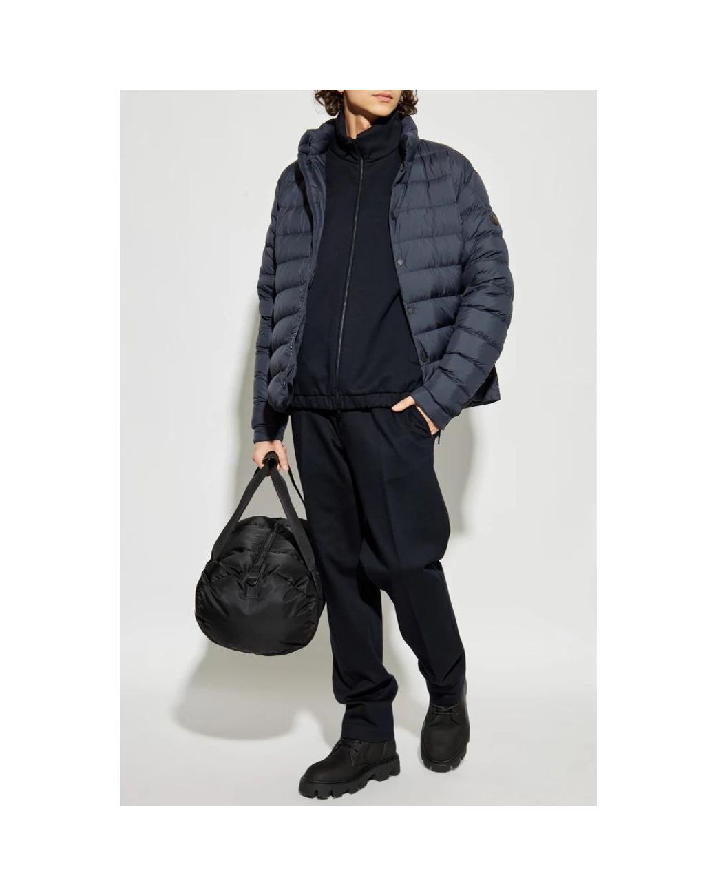 Down Jackets Moncler pour homme en coloris Blue