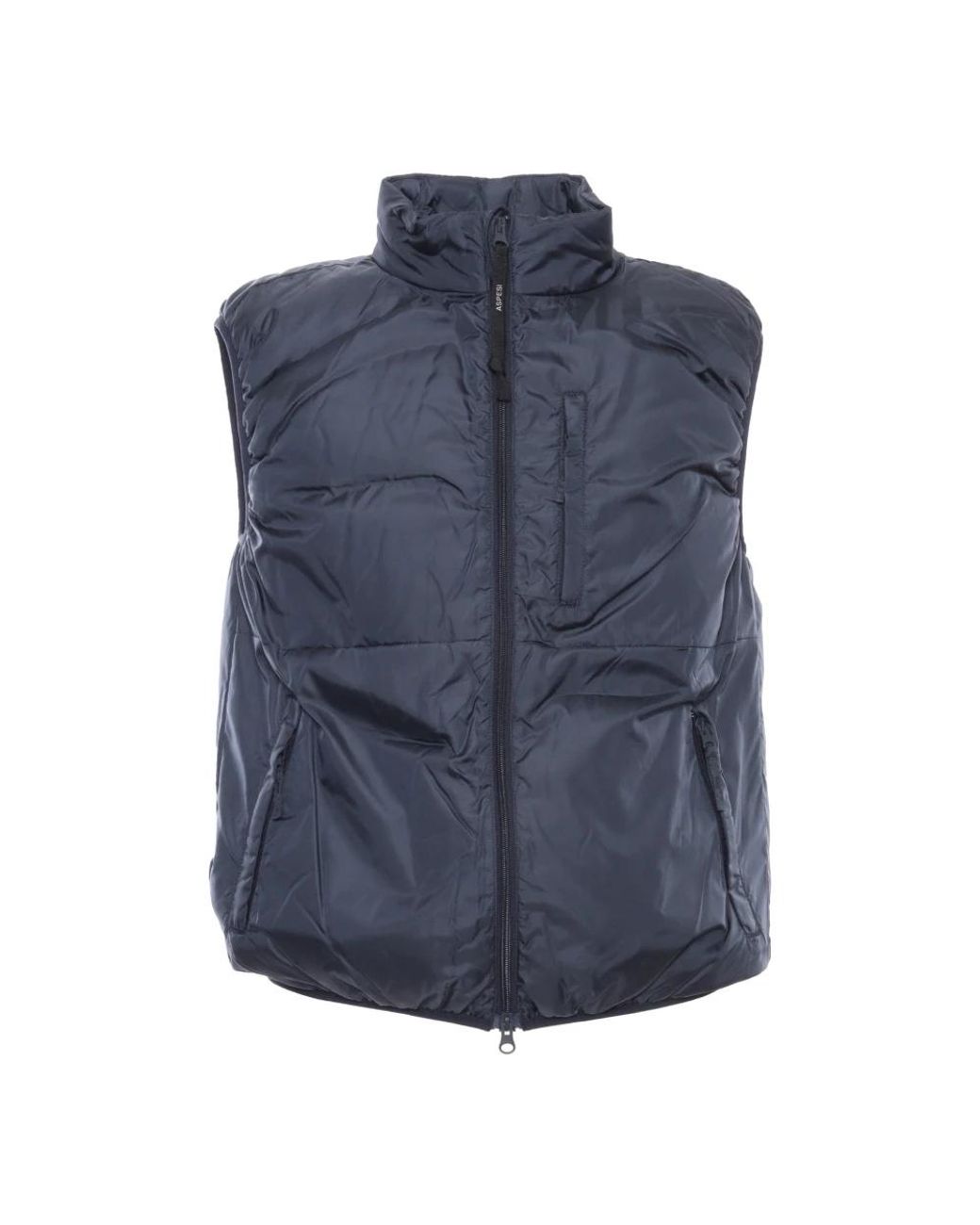 Aspesi Blue Waistcoats for men
